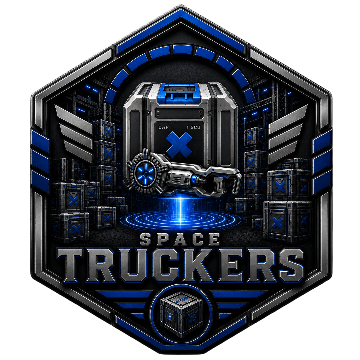 SPACE TRUCKERS Emblem