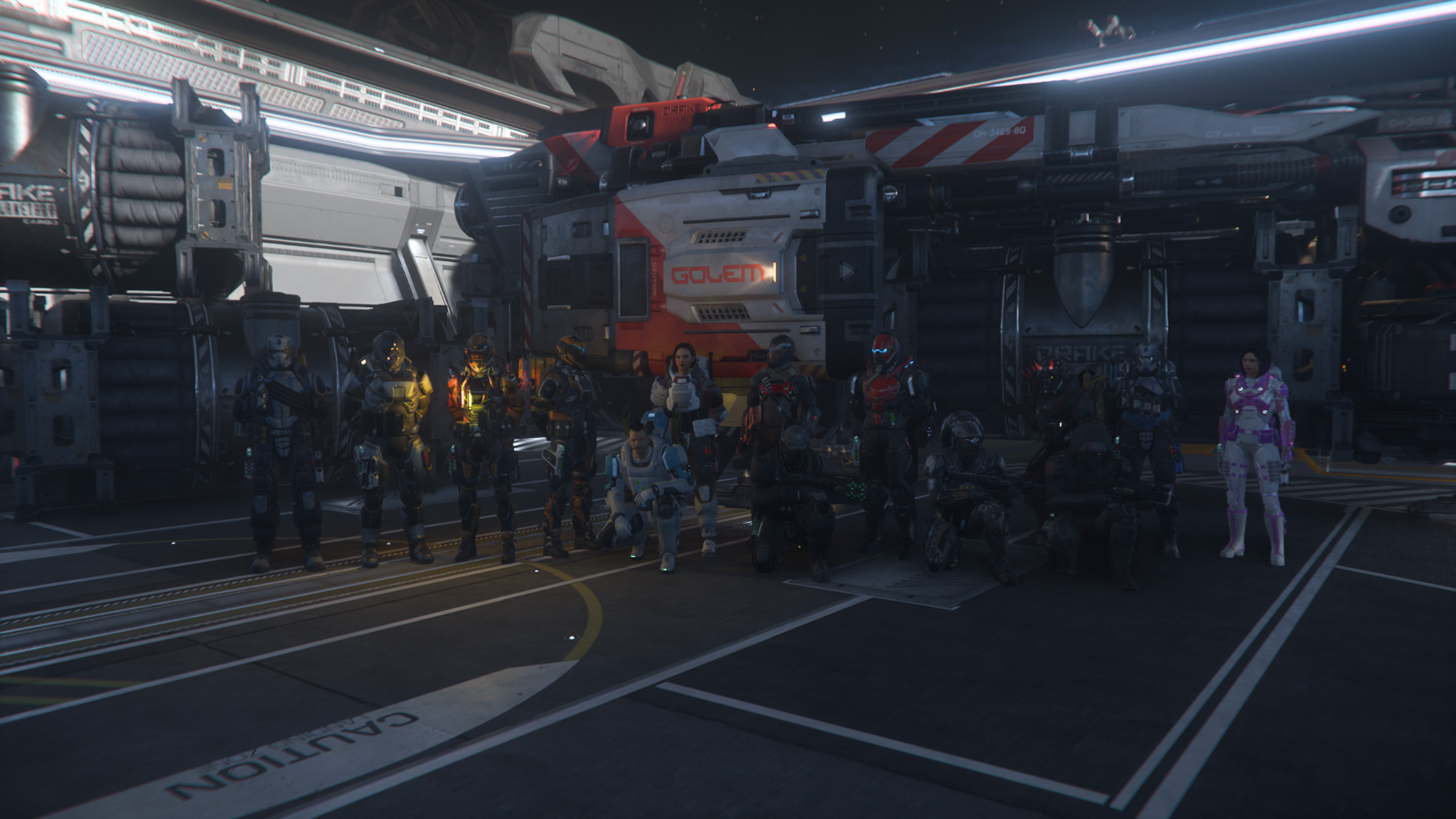 Koordinierte Industry-Operation mit GOLEM und Team